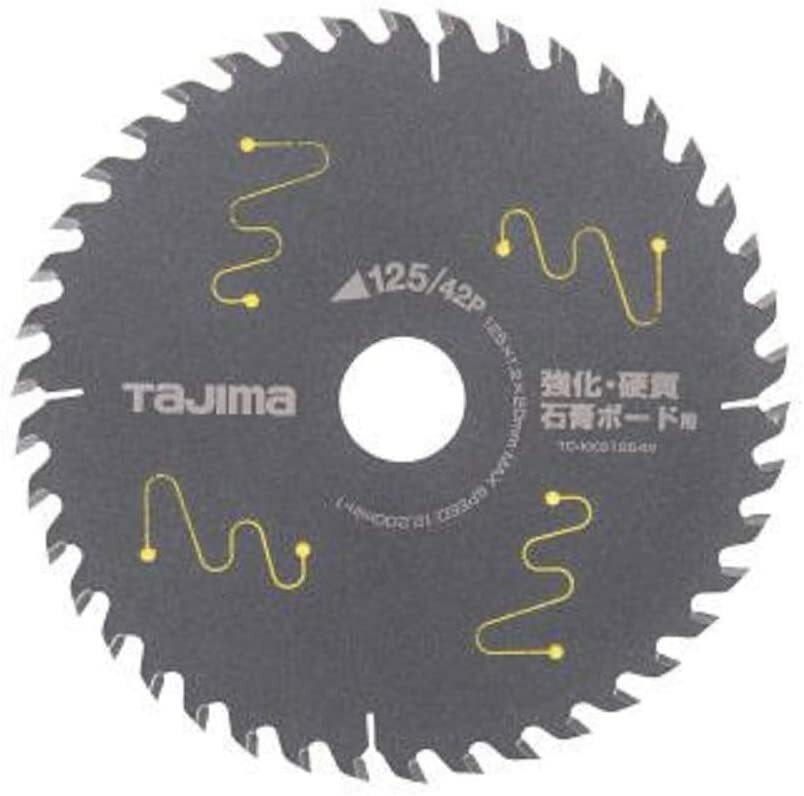 TAJIMA Carbide Tip Saw Blade for Hard Plaster Board TC-KKS12542 1pc China