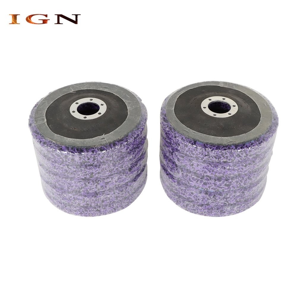 10PCS 4-1/2″x7/8″ Strip Discs Stripping Wheel For Rust Stripping Wheel Oxidation