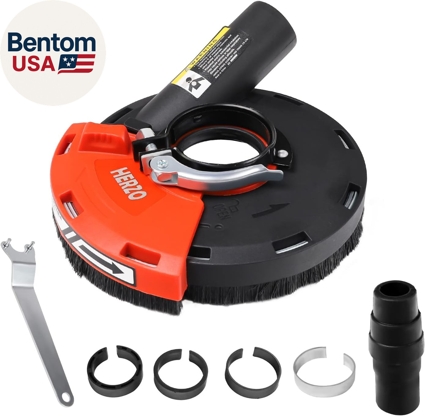 Dust Shroud for Angle Grinder 4/4.5/5 Inch Universal Surface Grinding Shroud (12