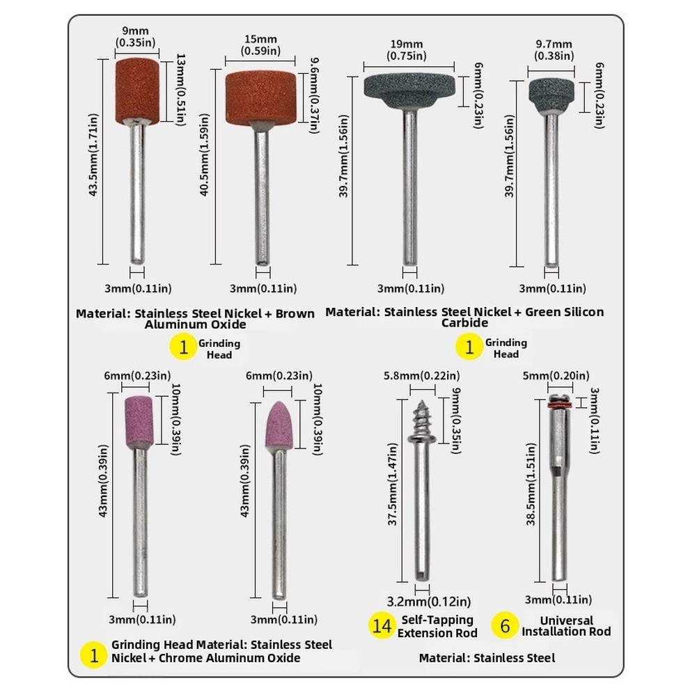 For Metal Working Electric Sanding Disc Set For Precise Grinding Tasks