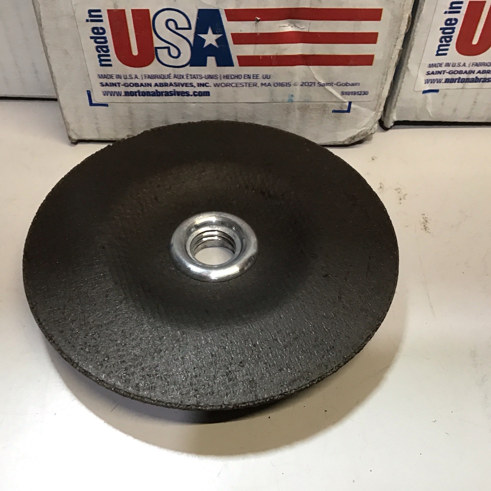 (Lot Of 28) NORTON 66252838457 Cut-Off Wheel,Type27,4 1/2” X 1/16” X 5/8” -11