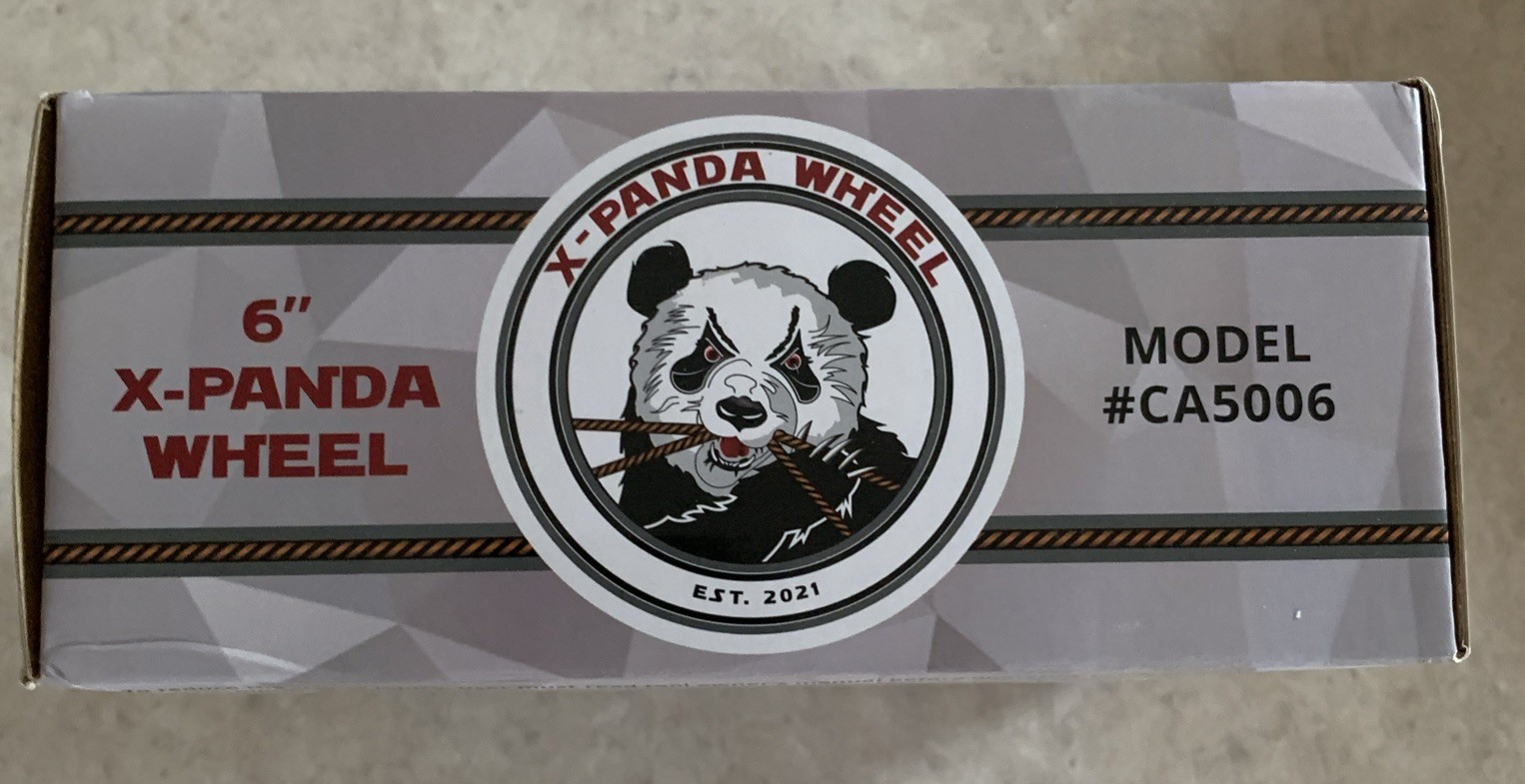 6″ Expander Wheel w/Safety Guard by X-PANDA – Aluminum Hub – Model #CA5006 – NEW