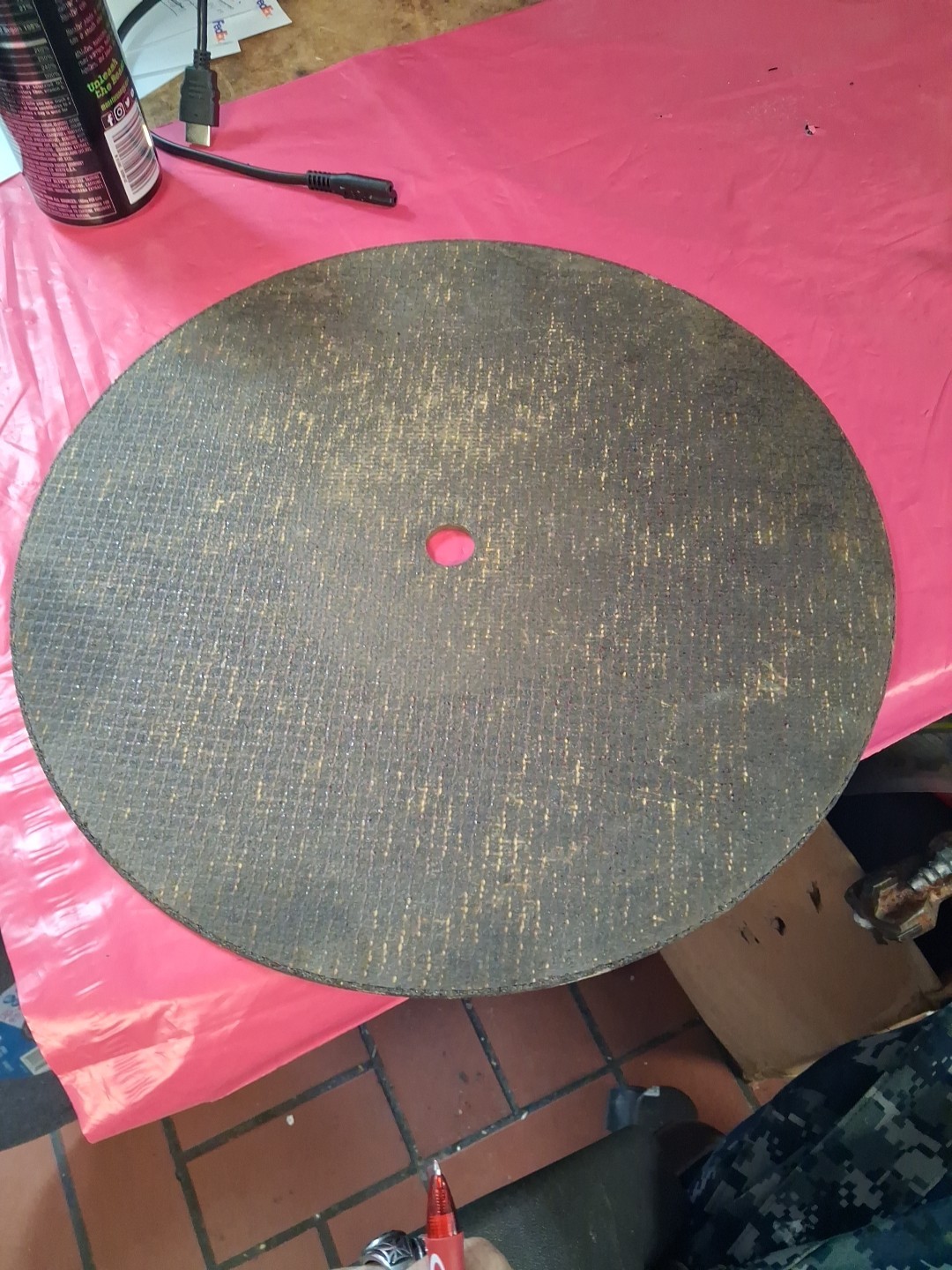United Abrasives Sait Cut 12X1/8 Inch Type 1 A24R-BF Cutting Wheel 23420 NOS