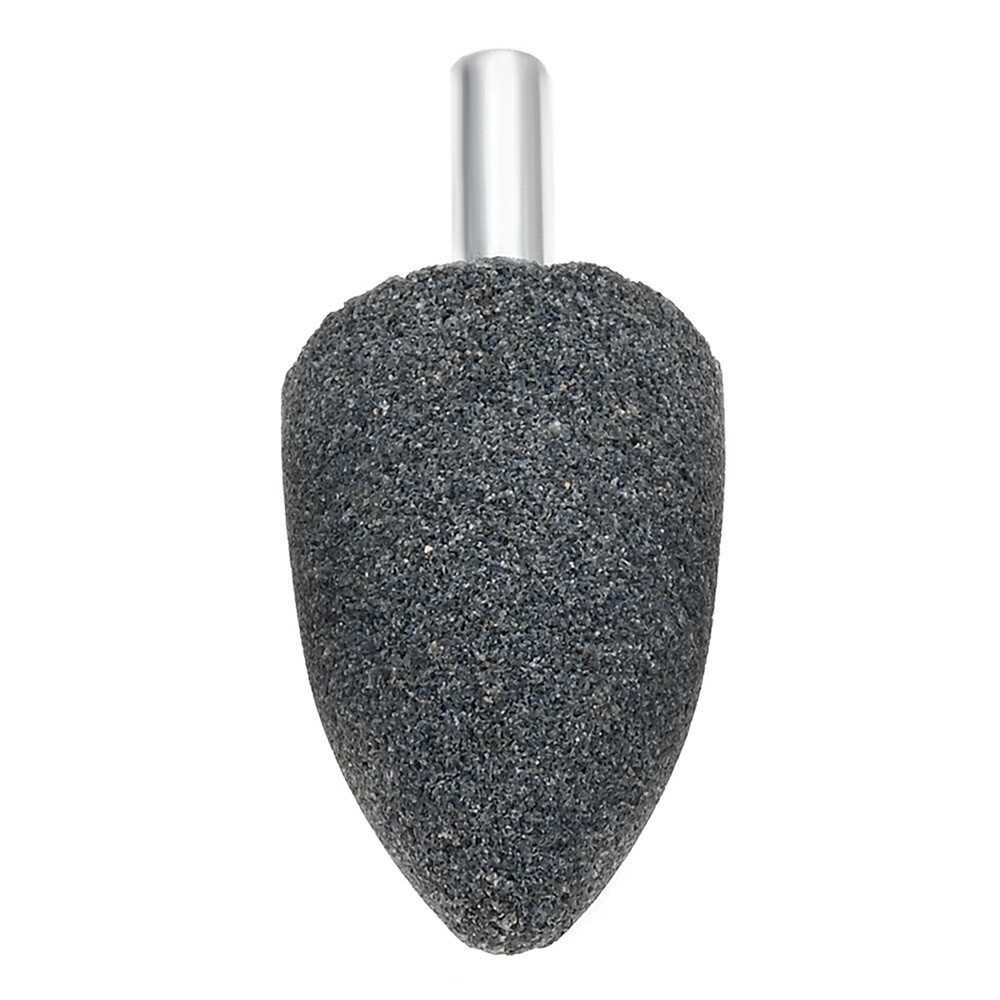 10PC Cone Shape Grinding Stones25mm Aluminium Oxide Fit Electric Rotary Tool