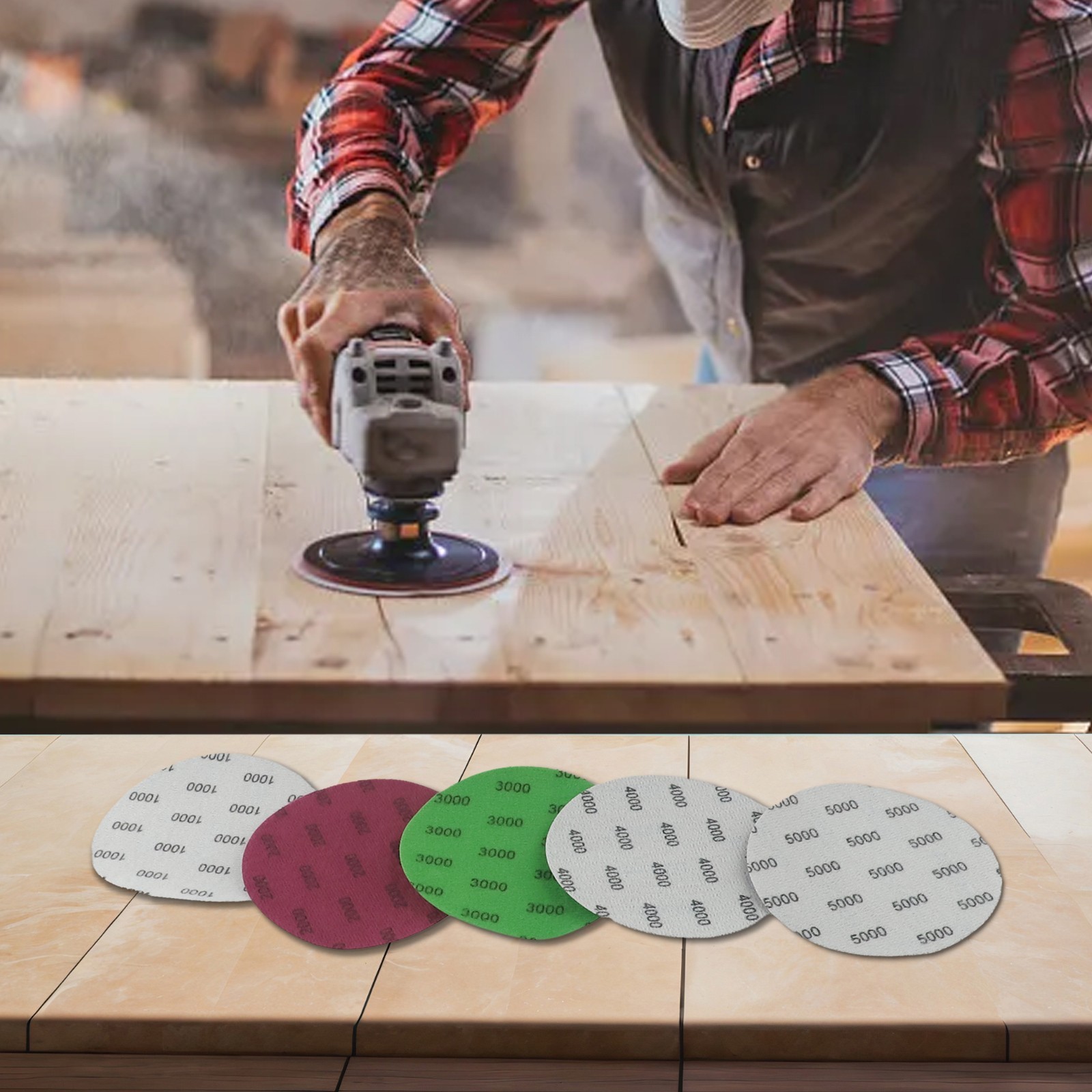 Sandpaper Polishing Sanding Disc Silicon Carbide Waterproof High Quality