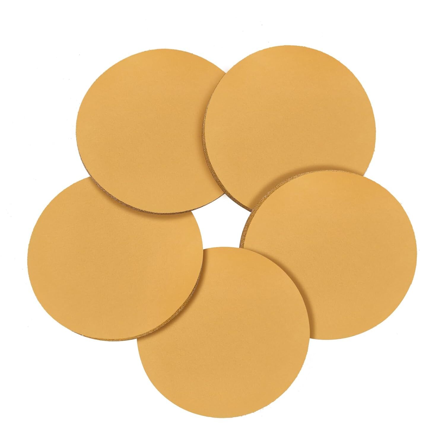 SATC 25PCS 5″(125mm) 0-Hole Hook&Loop Sanding Disc P150, A/O Abrasive for Wood