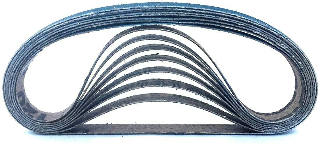 Starcke Premium 1 x 42 Inch Sanding Air File Narrow Belts Zirconia
