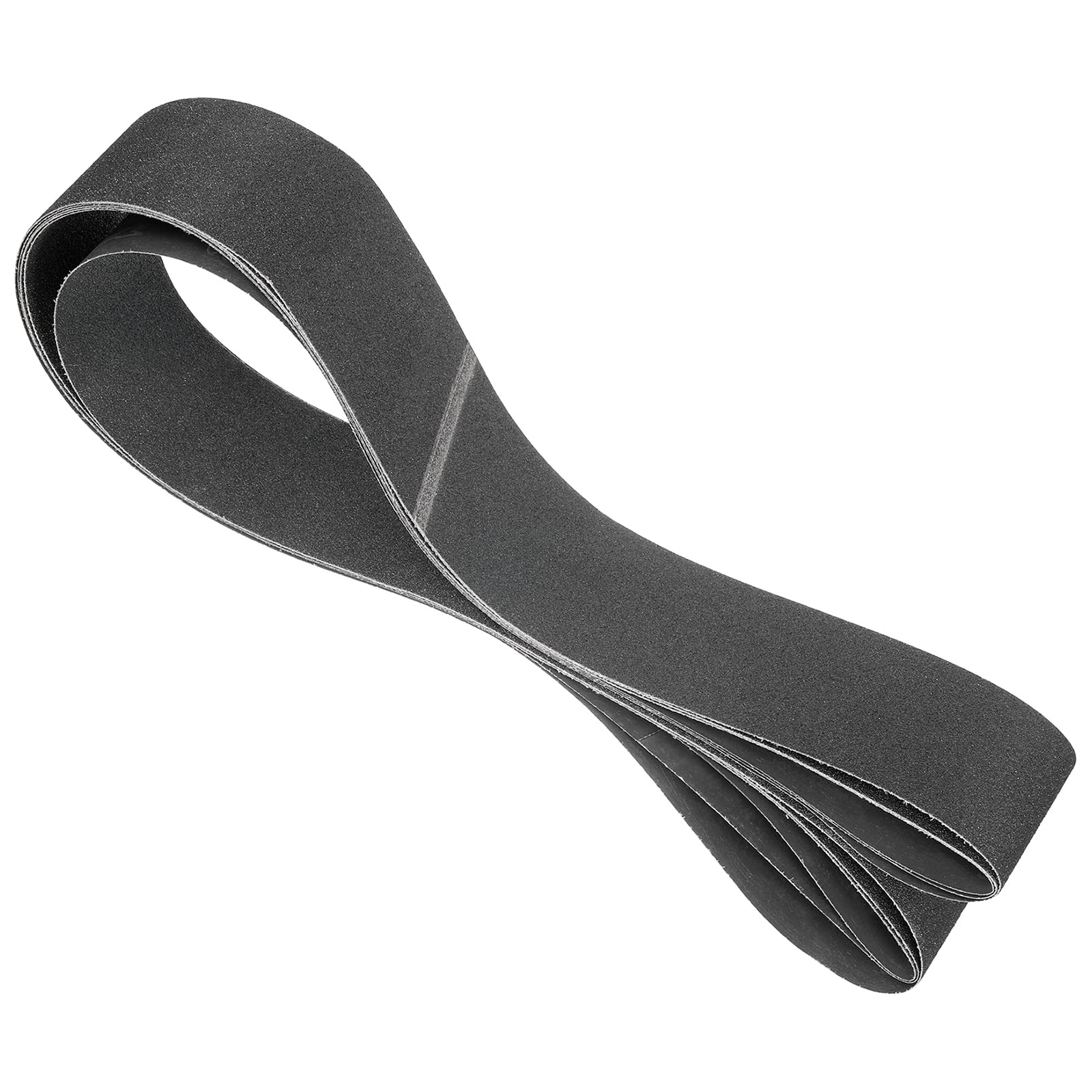 Kozelo 3 Pack Sanding Belts 4 x 106 Inch 80 4 x 106 inch(80 Grits), Black