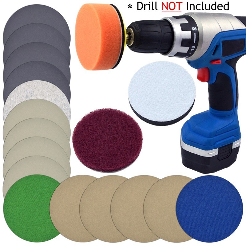 Sandpaper kit Car repair Automotive Polishing Headlight Scouring Cloth