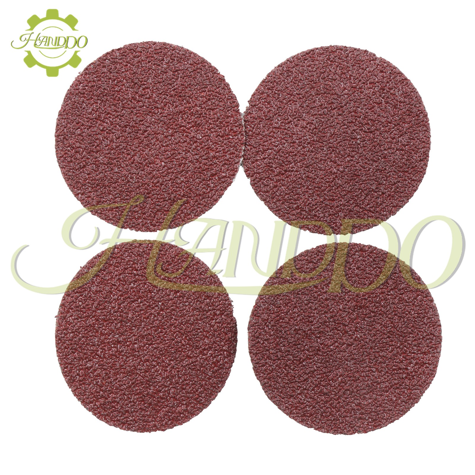 (150 Pc) 2 Inch Sanding Discs 60 Grit Medium Twist lock Die Grinder Sanding Disc