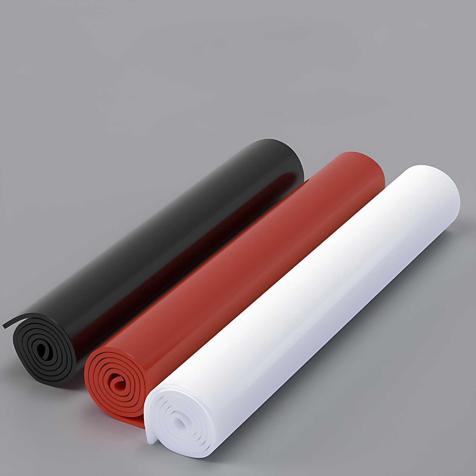 Silicone Sheet 0.1mm – 6mm Thick 500mm Wide 500mm Long Black/Clear/White/Red