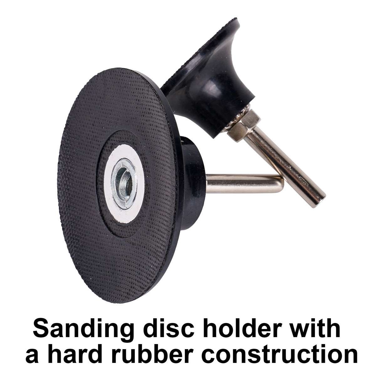 1-2Pcs 2″ 3″ Sanding Disc Holder Roll Lock Rotary Pad Holder Mandrel 1/4″ Shank