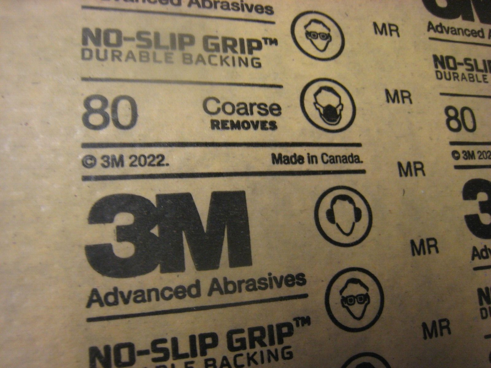25 sheets 3M SandBlaster Pro Coarse 80-Grit Sheet Sandpaper 9″ x 11″ 5 packs X 5
