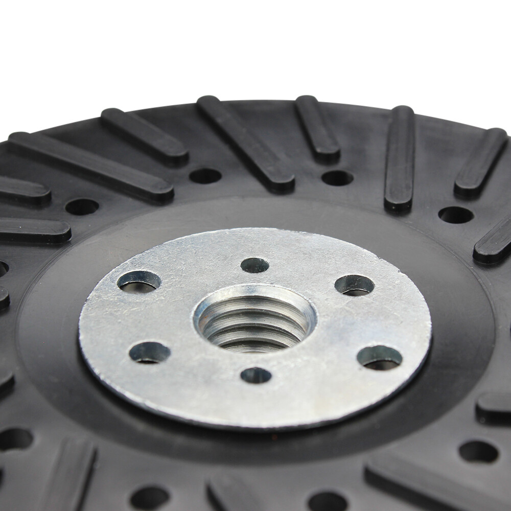 5″ x 5/8″-11 Resin Fiber Disc Backing Pad with Lock Nut for Angle Grinder