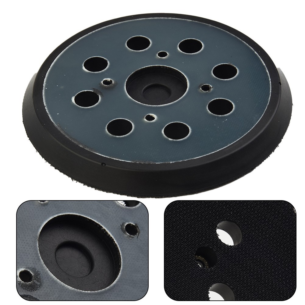 Sanding Pad Workshop Equipment Power Tools Parts Spare Accessories 5Inch 8 Holes