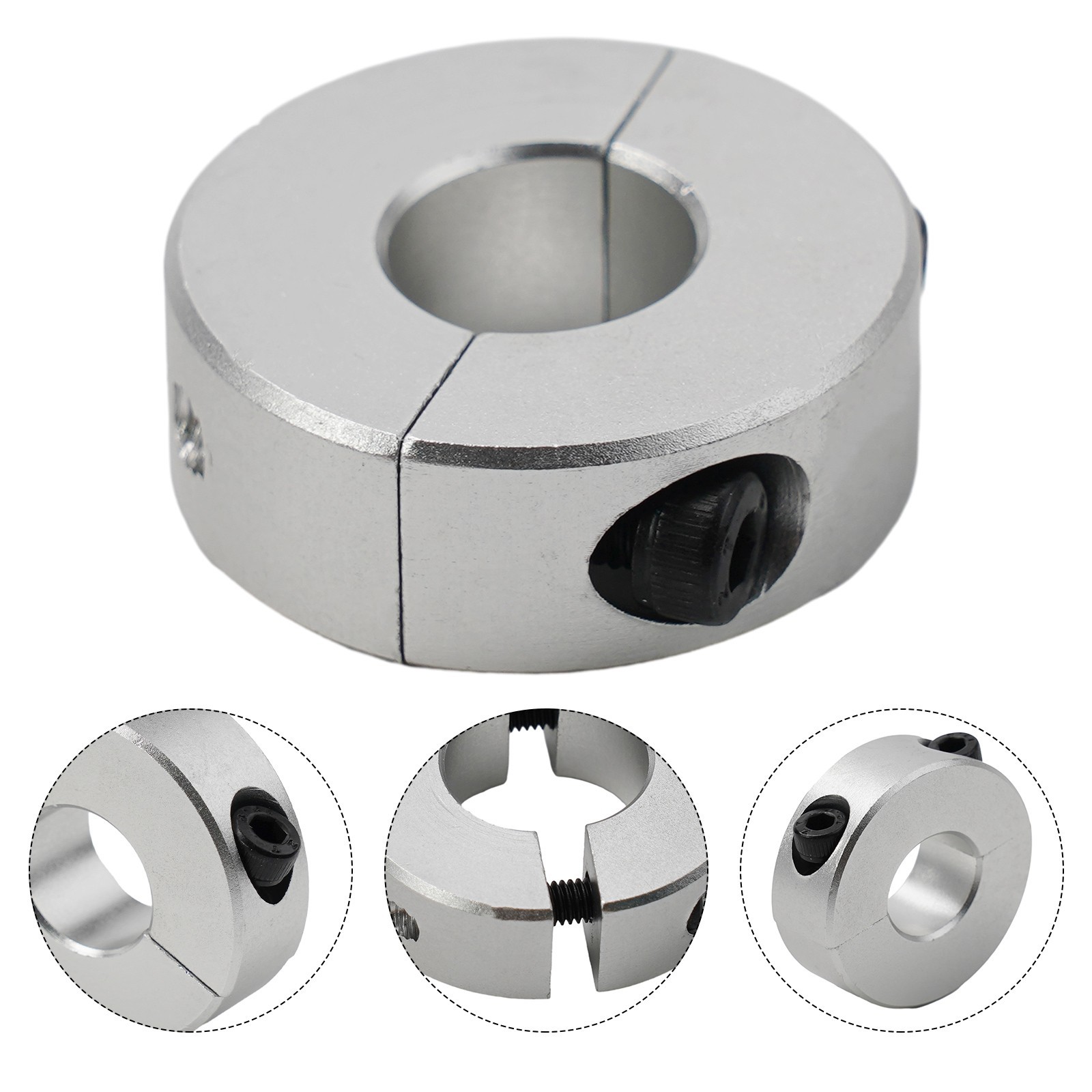 Fixed Rings Clamp Collar Double Split 13mm/15mm/16mm/20mm/25mm/30mm New