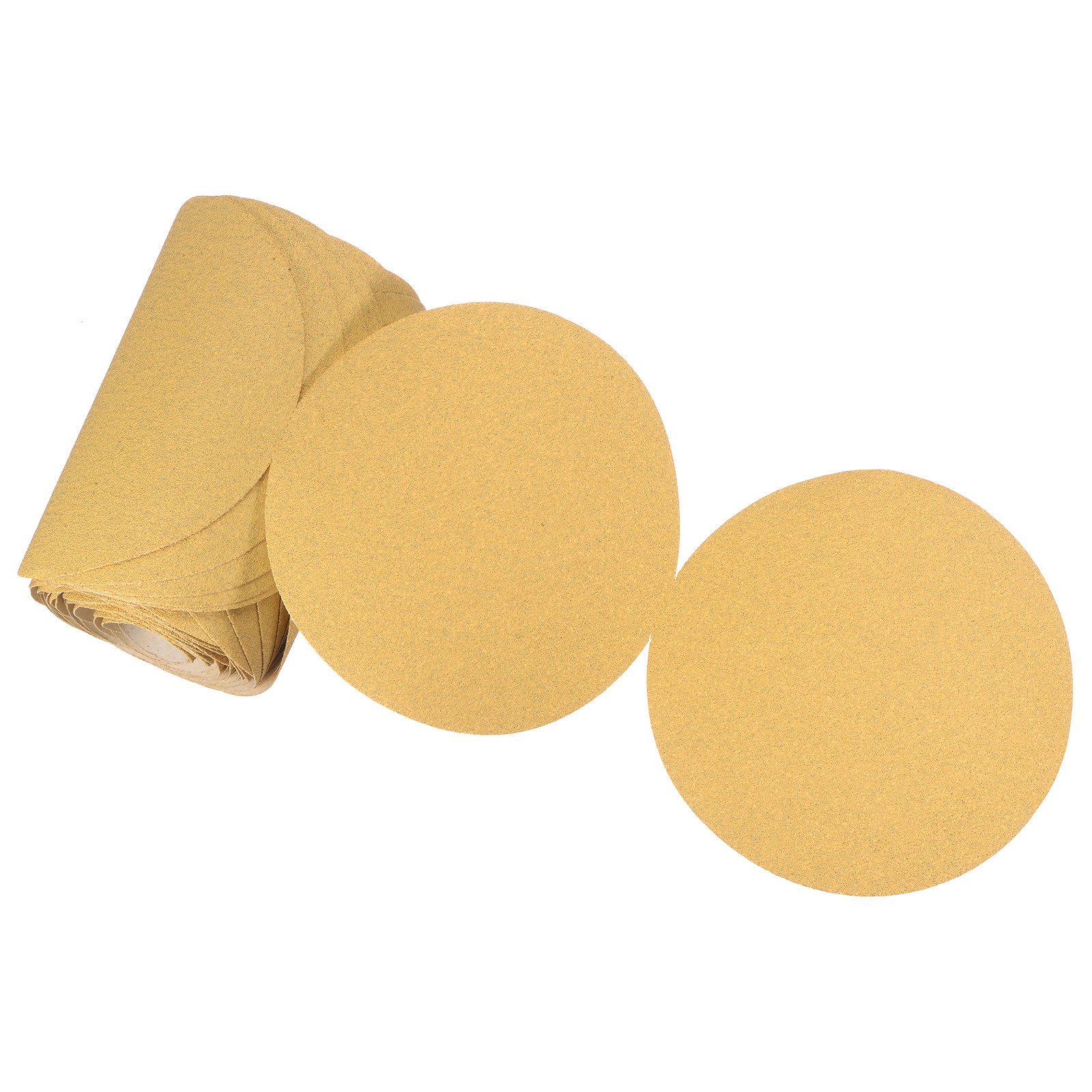 75pcs PSA Sanding Discs 6″x 80 Grit C-Weight Self Adhesive Sticky-Back Sandpaper