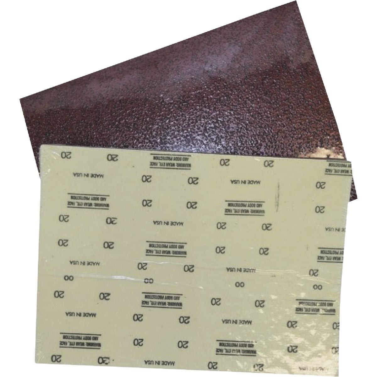 Virginia Abrasives 12 In. x 18 In. 20 Grit Orbital Floor Sanding Sheet Virginia