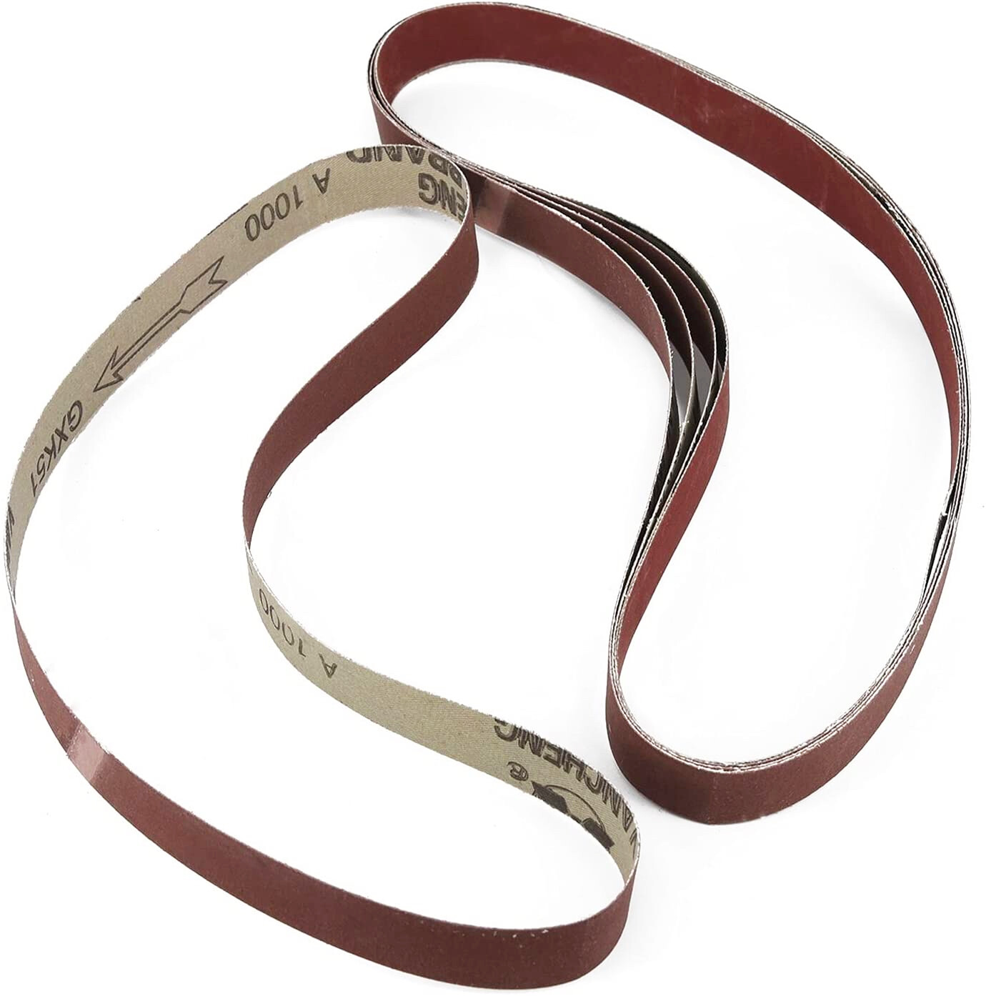 Sanding Belts 1X30 in Sanding Belt Aluminum Oxide Sander Belts 600 800 1000 Grit