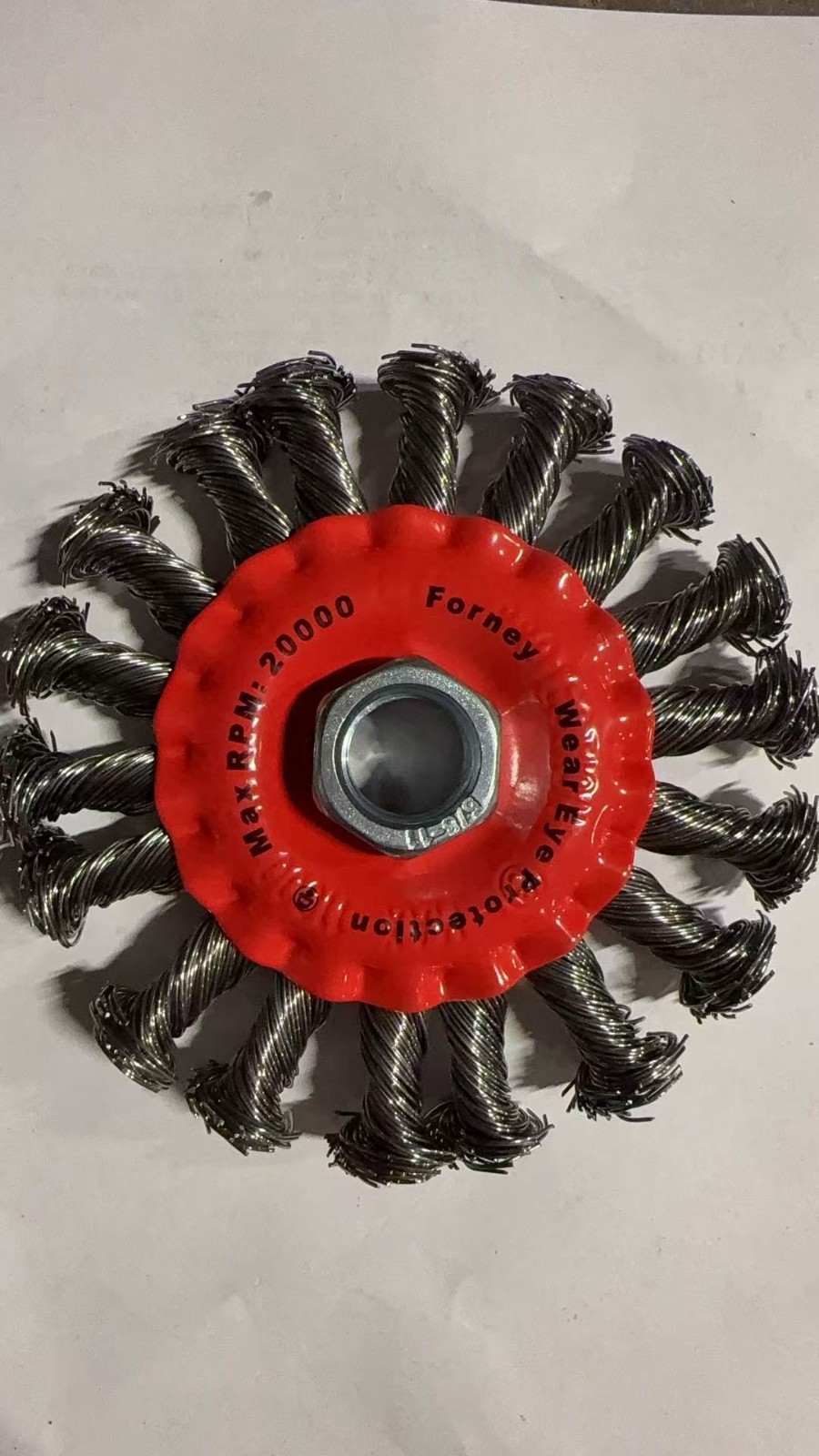 4″ Twist-Knot Wire Wheel 30pcs +150 pcs 4.5″ Zirconia Flap Disc rust weld clean