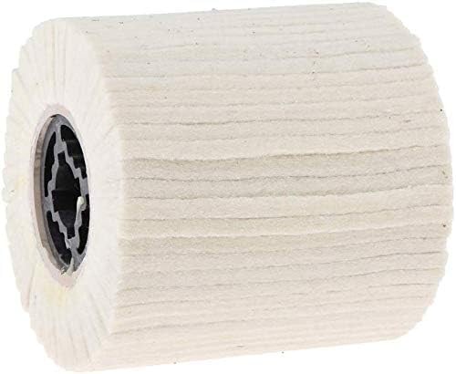 Wool Felt Wire Drawing Wheel Buffer Wheel Buffing Drum Mirror Burnishing Poli…
