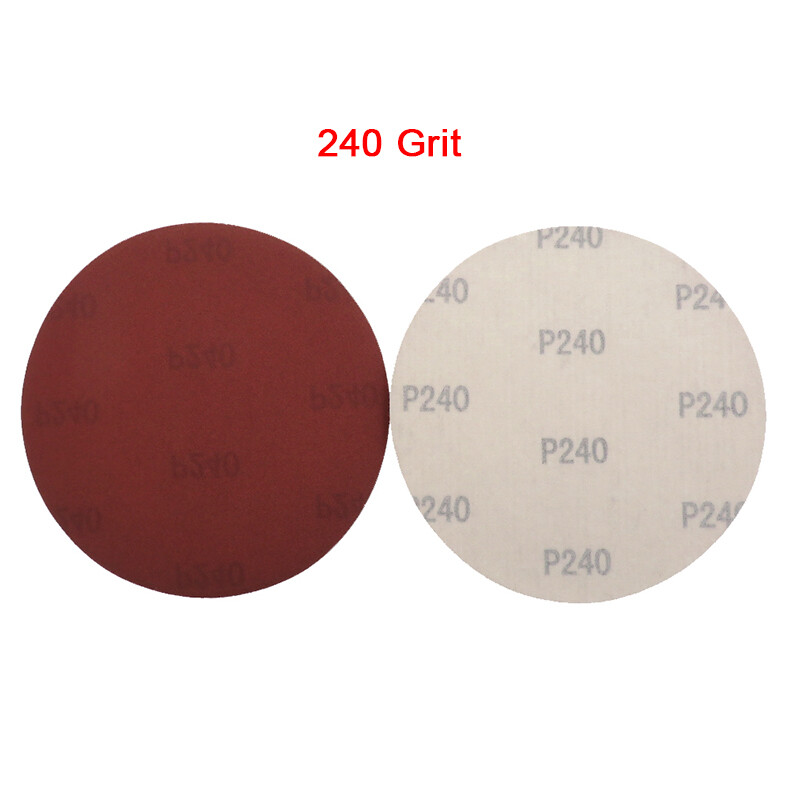 6″ 150mm Hook and Loop Sanding Discs Sandpaper Glued Backing Pads 60 – 2000 Grit