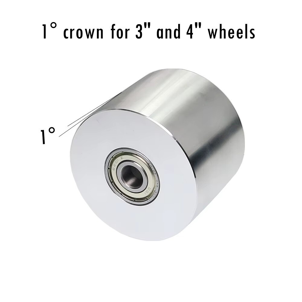 1 Pcs Belt Grinder Knife Grinder Wheel Fully Aluminum Contact Active 50/75/100mm