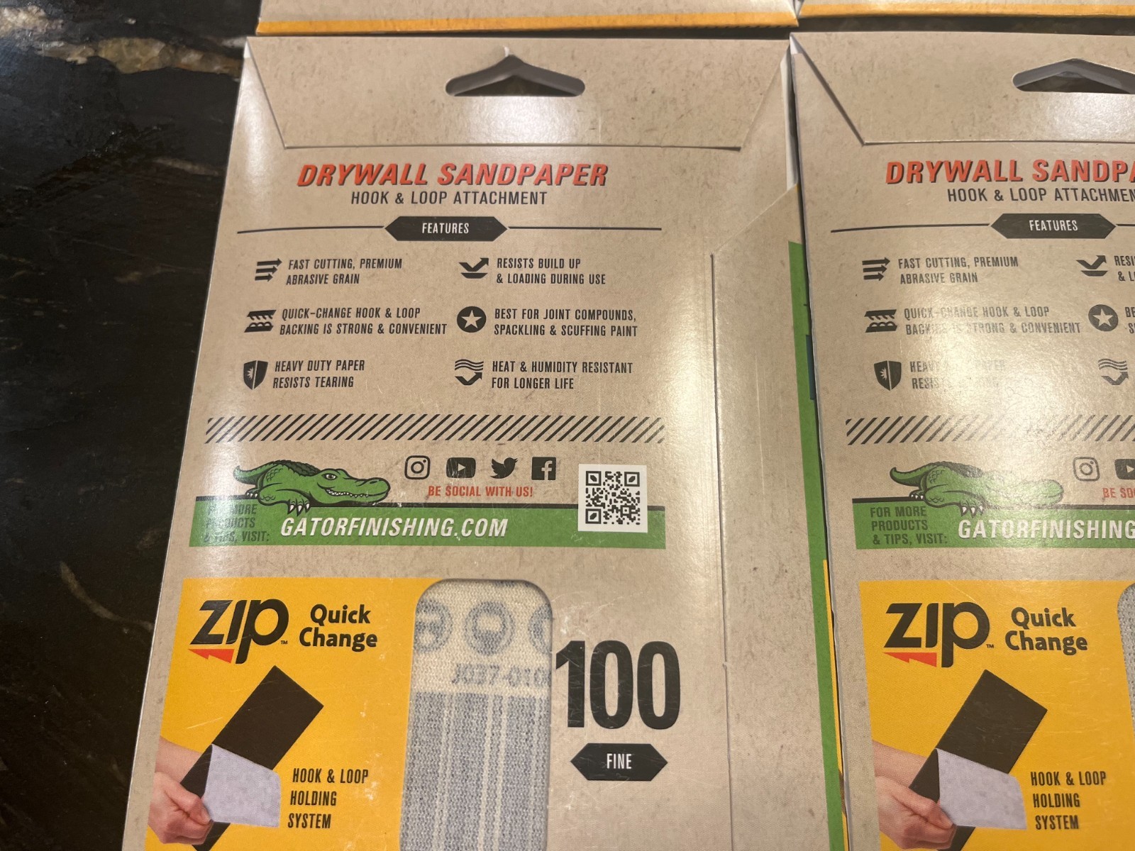 12 New Zip SilicaCut Drywall Hook and Loop Sandpaper Sheets, 100 Fine Grit