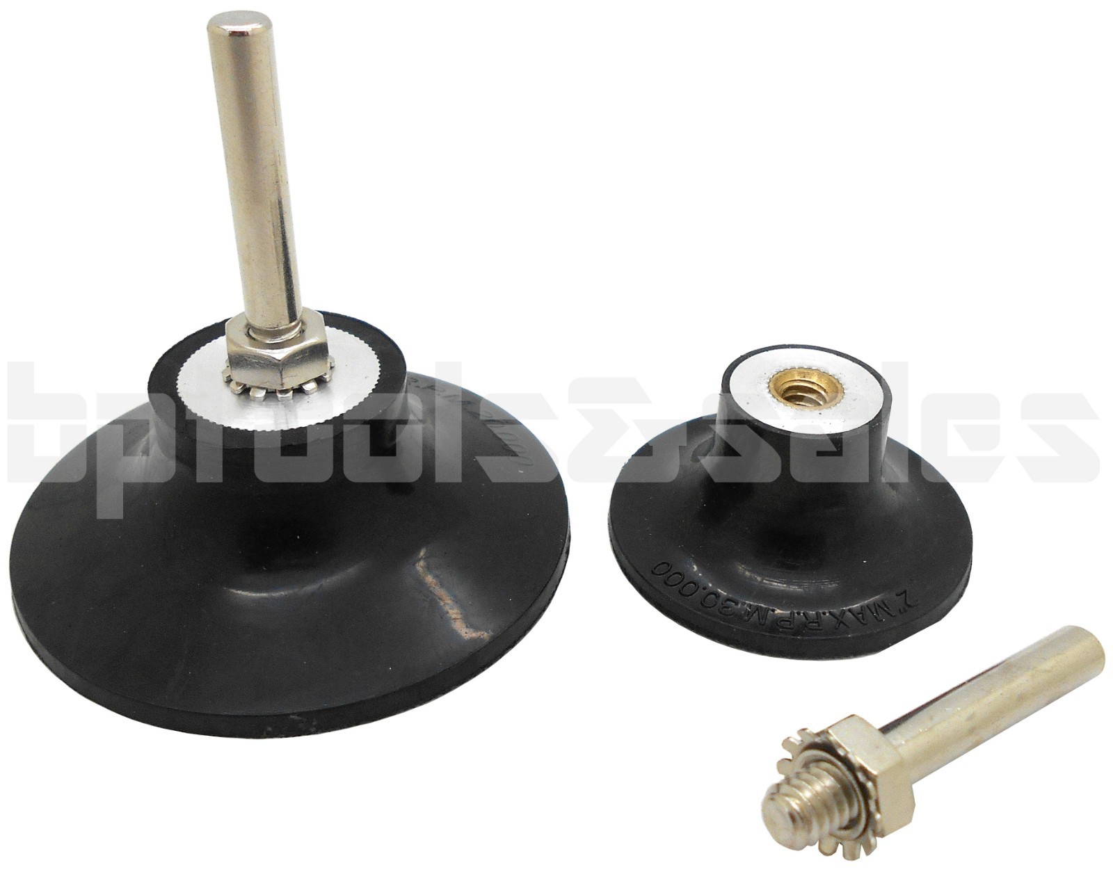 2″ & 3″ Sanding Disc Holder Roloc Roll & Lock Rotary Pad Holder 1/4″ Shank