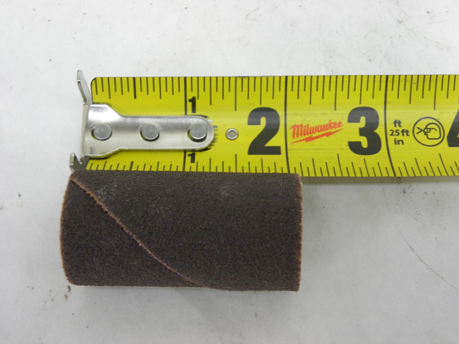 10 pcs! 1″ DIA x 2″ LONG Aluminum Oxide 80 Grit Abrasive Cartridge Roll Straight