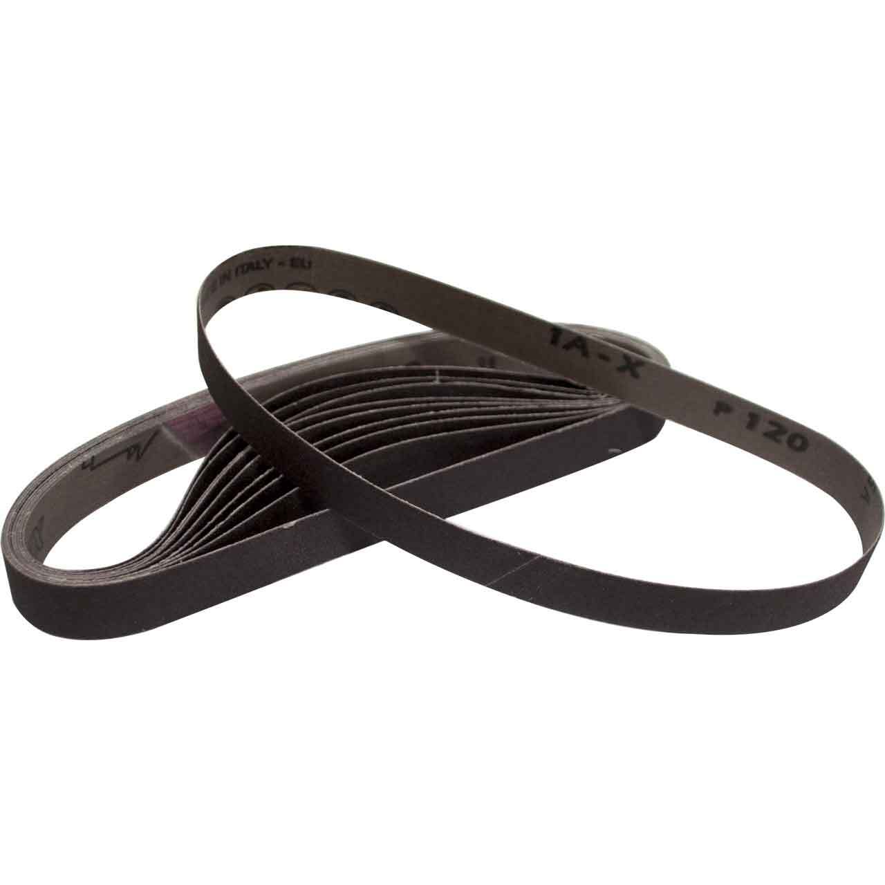 United Abrasives 60134 3/4×20-1/2 Aluminum Oxide File Sander Belt 120 Grit 10 pk