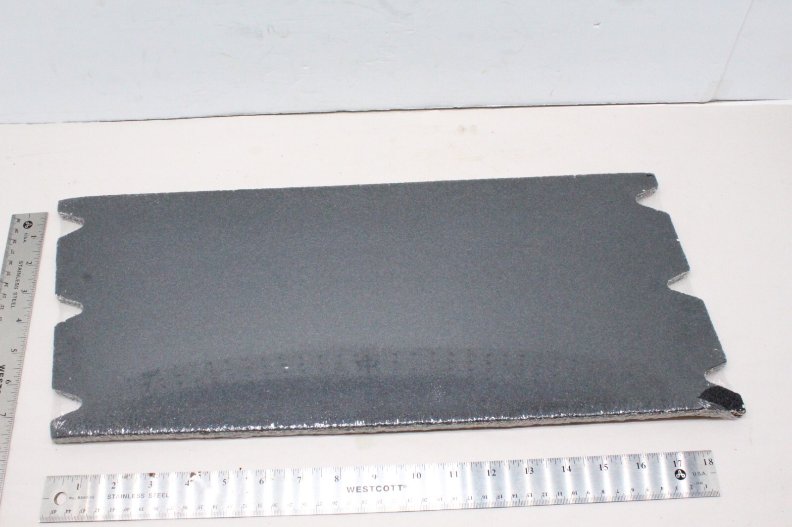 Virginia Abrasives 40 Grit Floor Sanding Sheet 8″ x 19-1/2″ Notched, Pack of 10