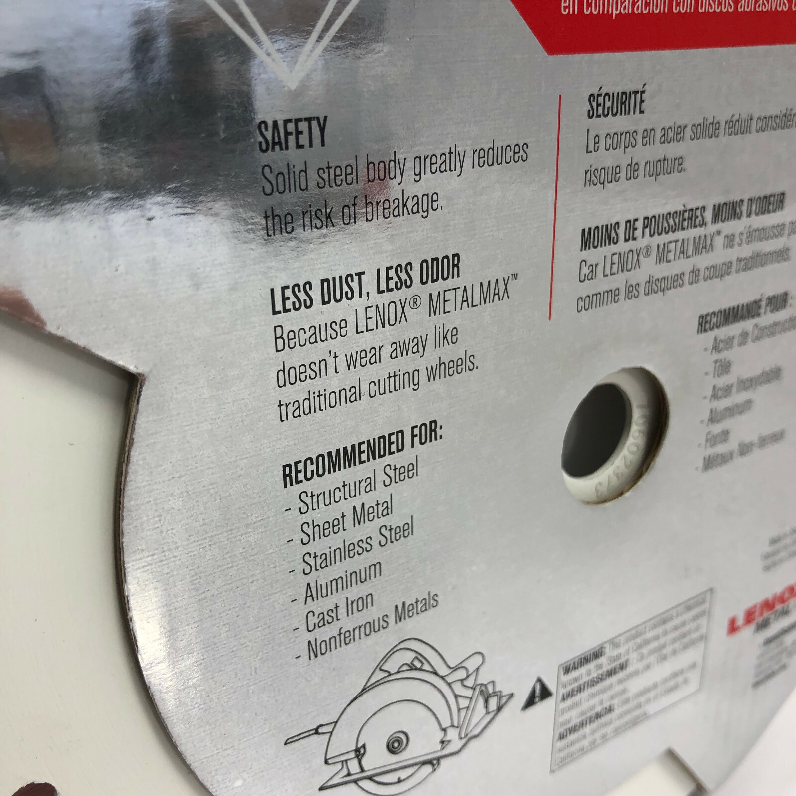 NEW 5-Pack LENOX MetalMax Cutting Wheel, Diamond Edge, 8-Inch 1972925 Lot of 5