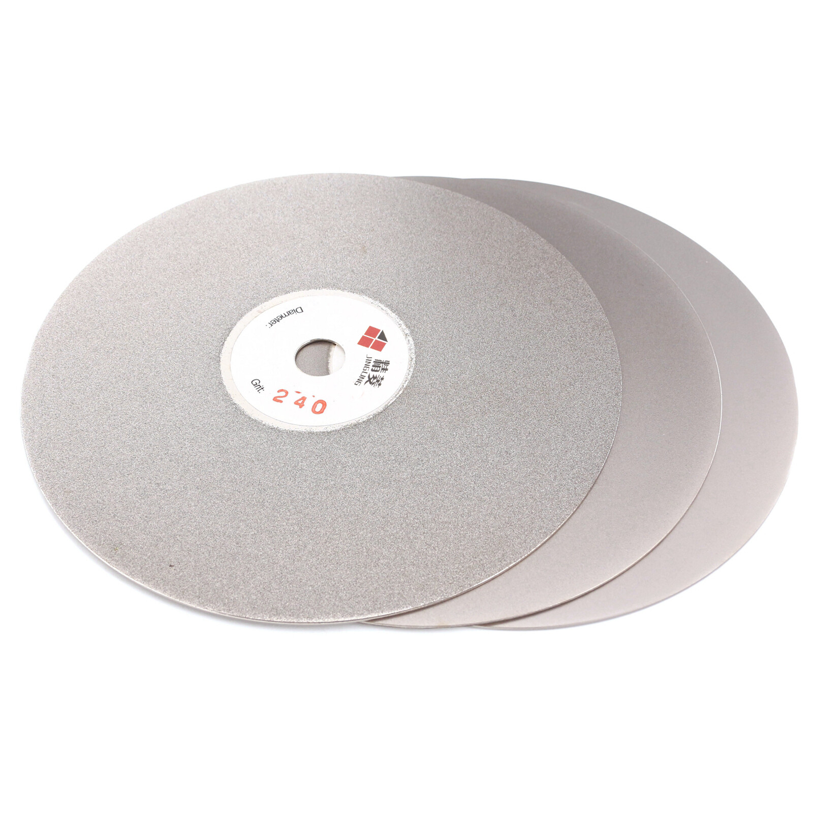 6″ inch Diamond Grinding Disc Grit 240 Coated Flat Lap Disk Glass Lapidary Tools