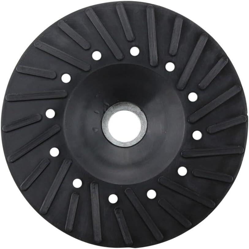 1 Pack – 5″ x 5/8″-11 Resin Fiber Disc Backing Pad w/ Lock Nut for Angle Grinder