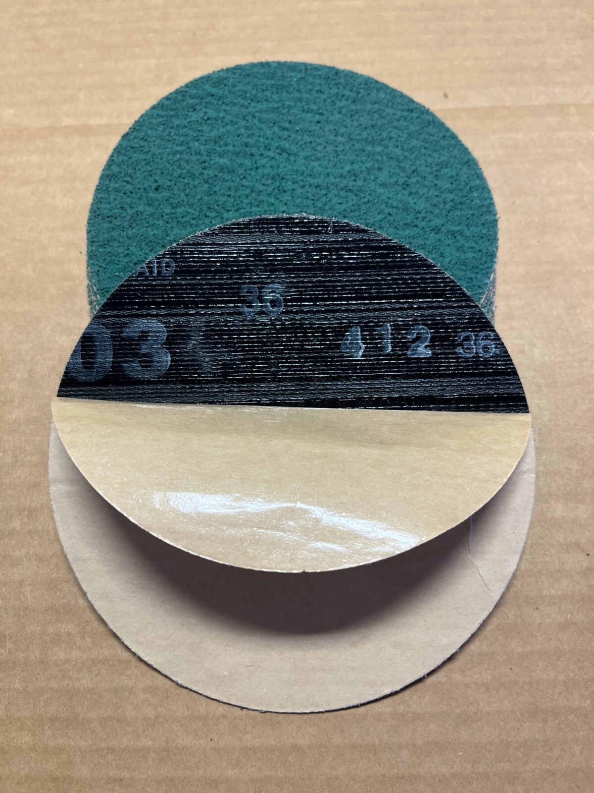 8″ Premium PSA Discs 40 Grit Green Zirconia Self Stick Sanding Discs, 10-Pack!