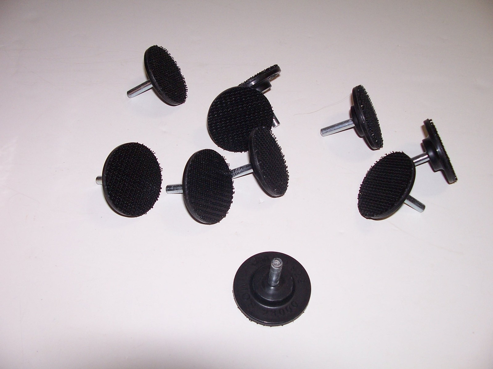10 Surface Conditioning Disc Pad Holders 3M 922 2″ 07494 Hook Loop 1/4″ Shaft