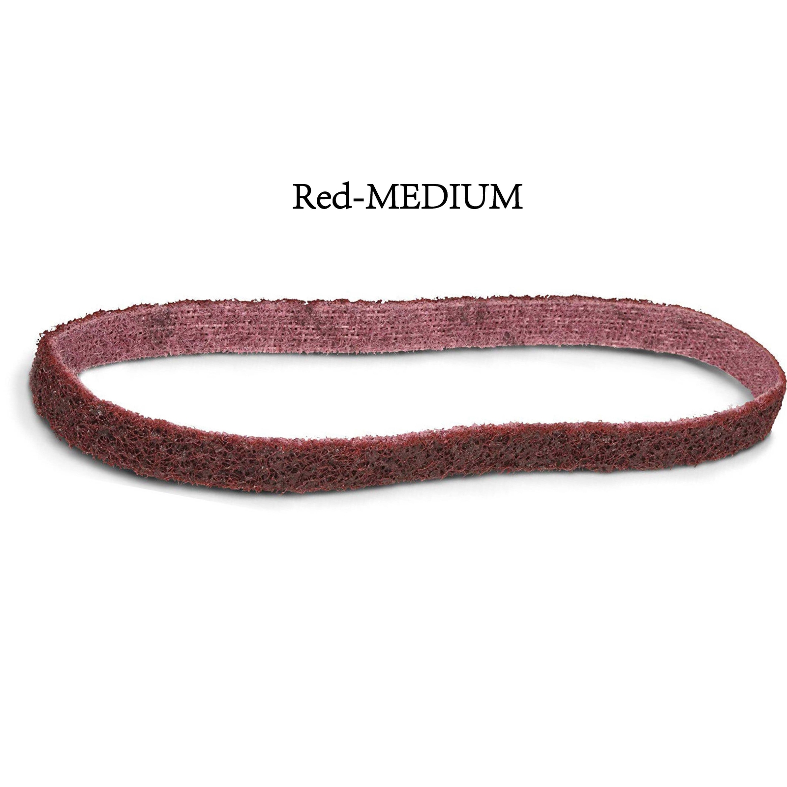 Surface Conditioning 1/2″ x 18″ Coarse Medium Fine Non woven Sanding Belts 5PACK