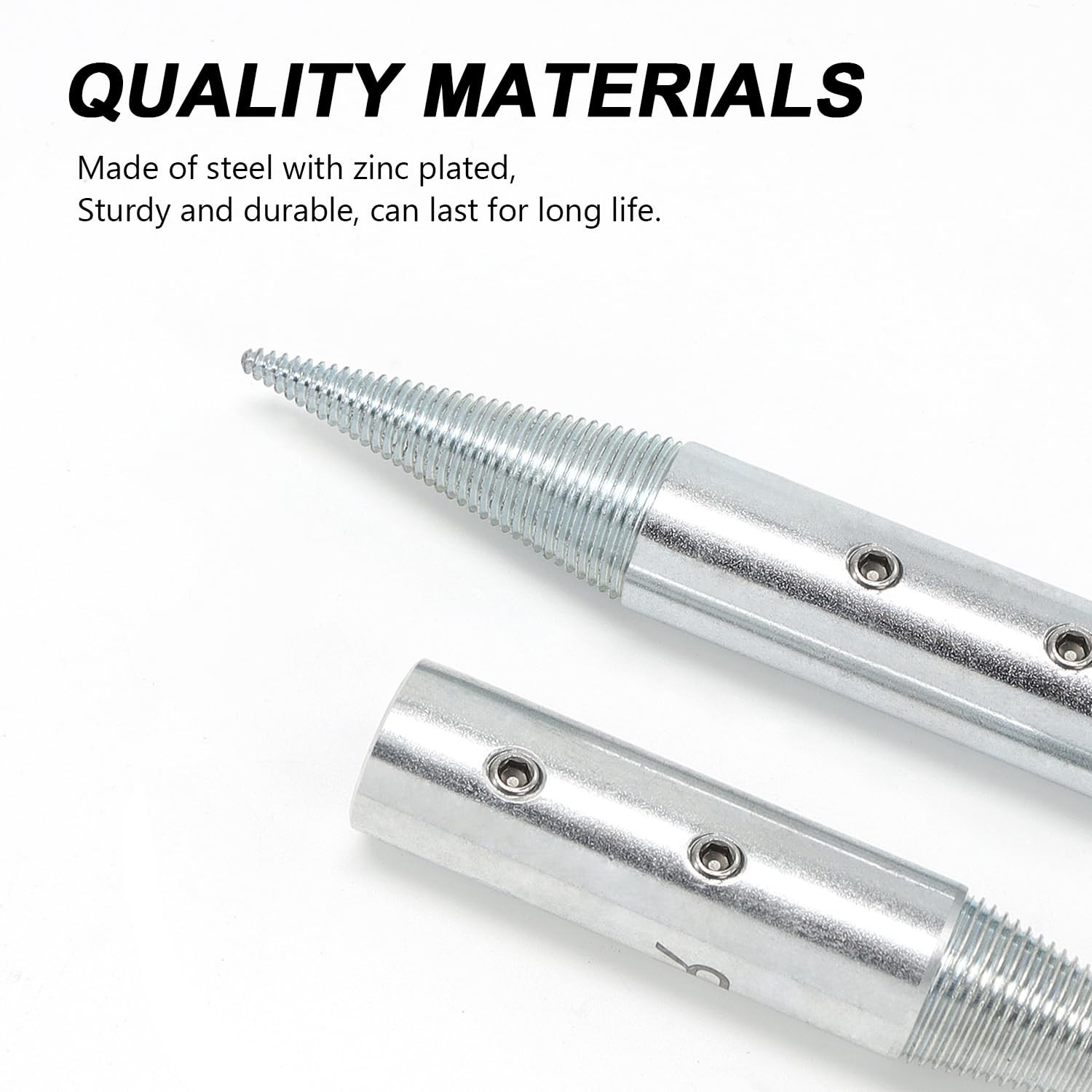 1/2″ Spindle Tapered Threaded Adapter Pair for Cloth Polishing Wheel 2 PCS