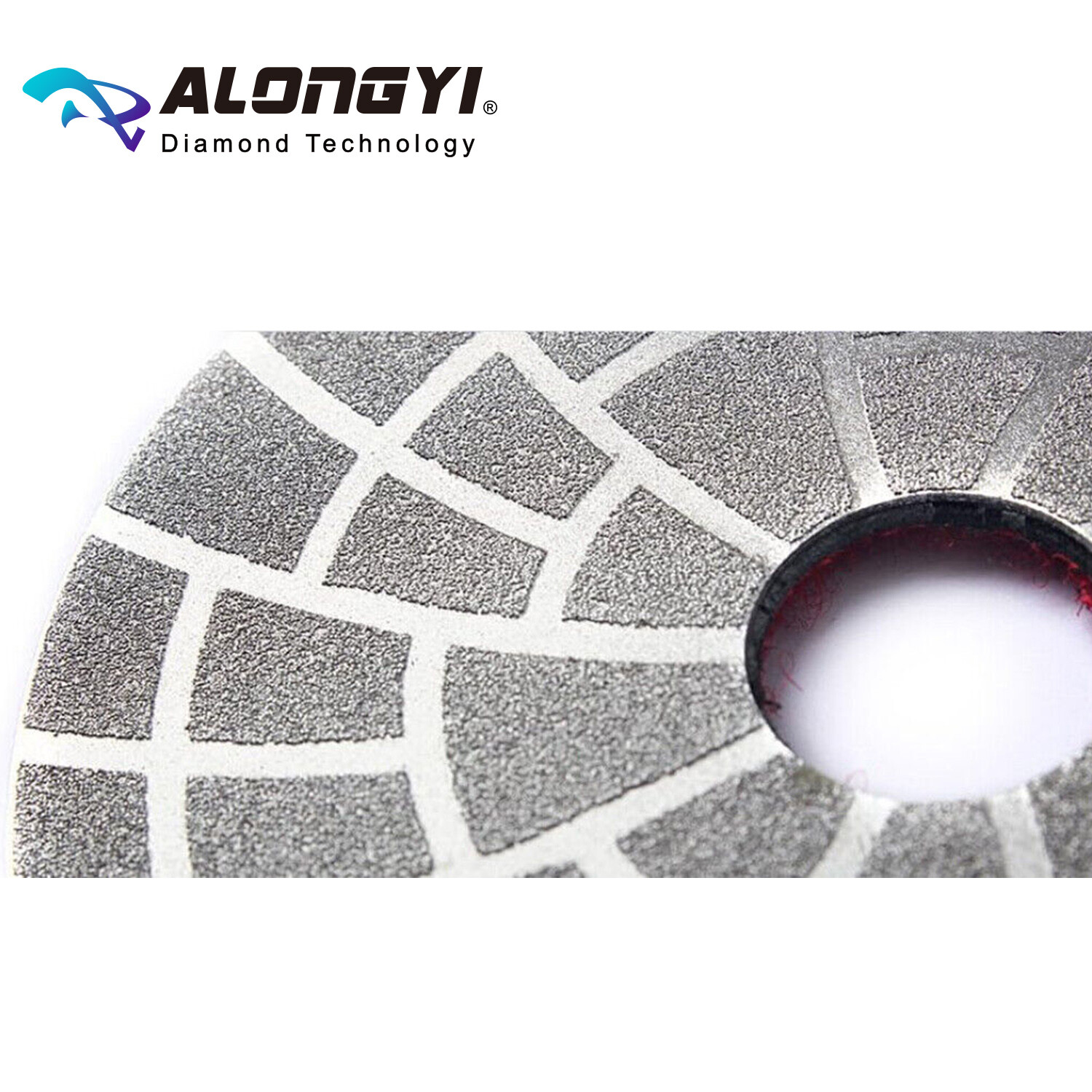 6″ inch Vacuum Brazed Diamond Gringing Pads for Granite Glass Concrete Ceramics