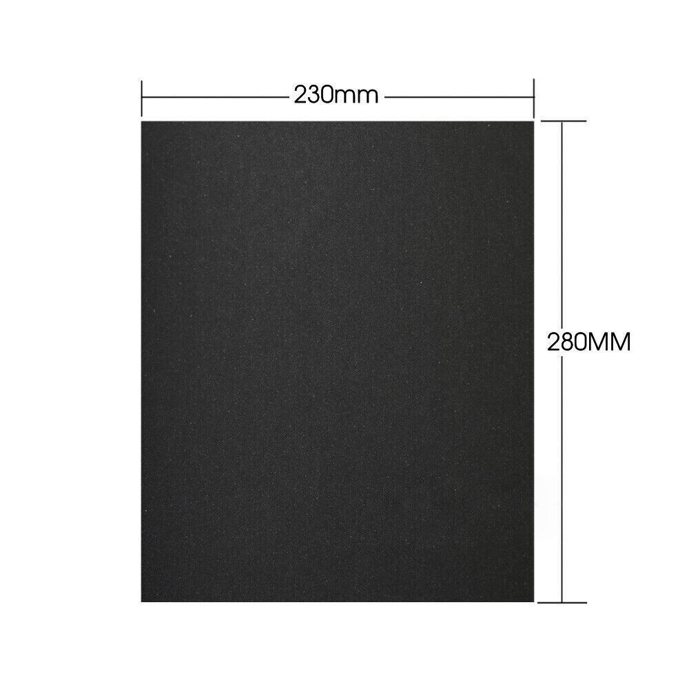 10x Wet and Dry Sandpaper Waterproof Abrasive Sanding Paper Sheets 60-2000 Grit