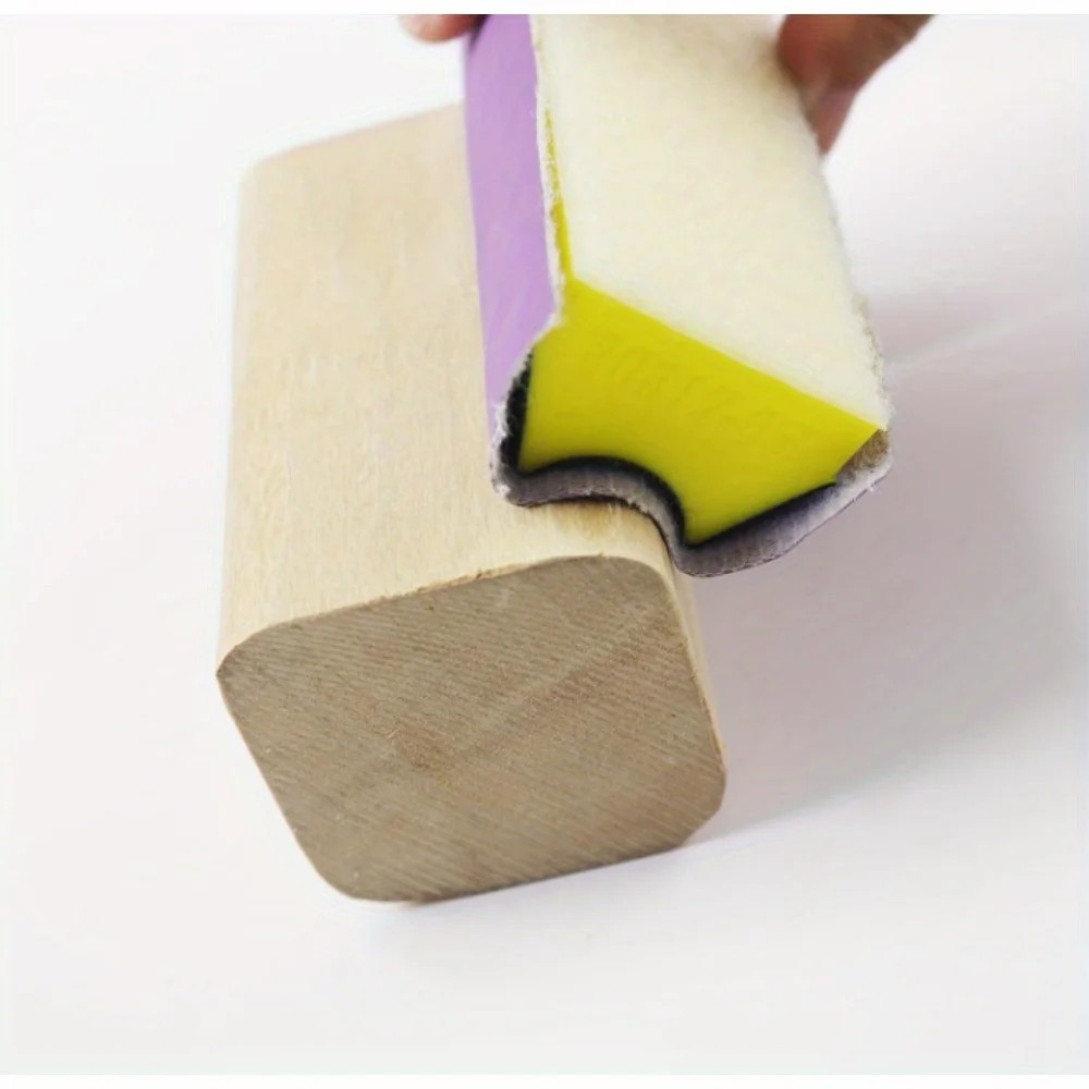 16PCS Hand Sanding Block Set Hook Loop Foam Sanding Pads Woodworking Tools