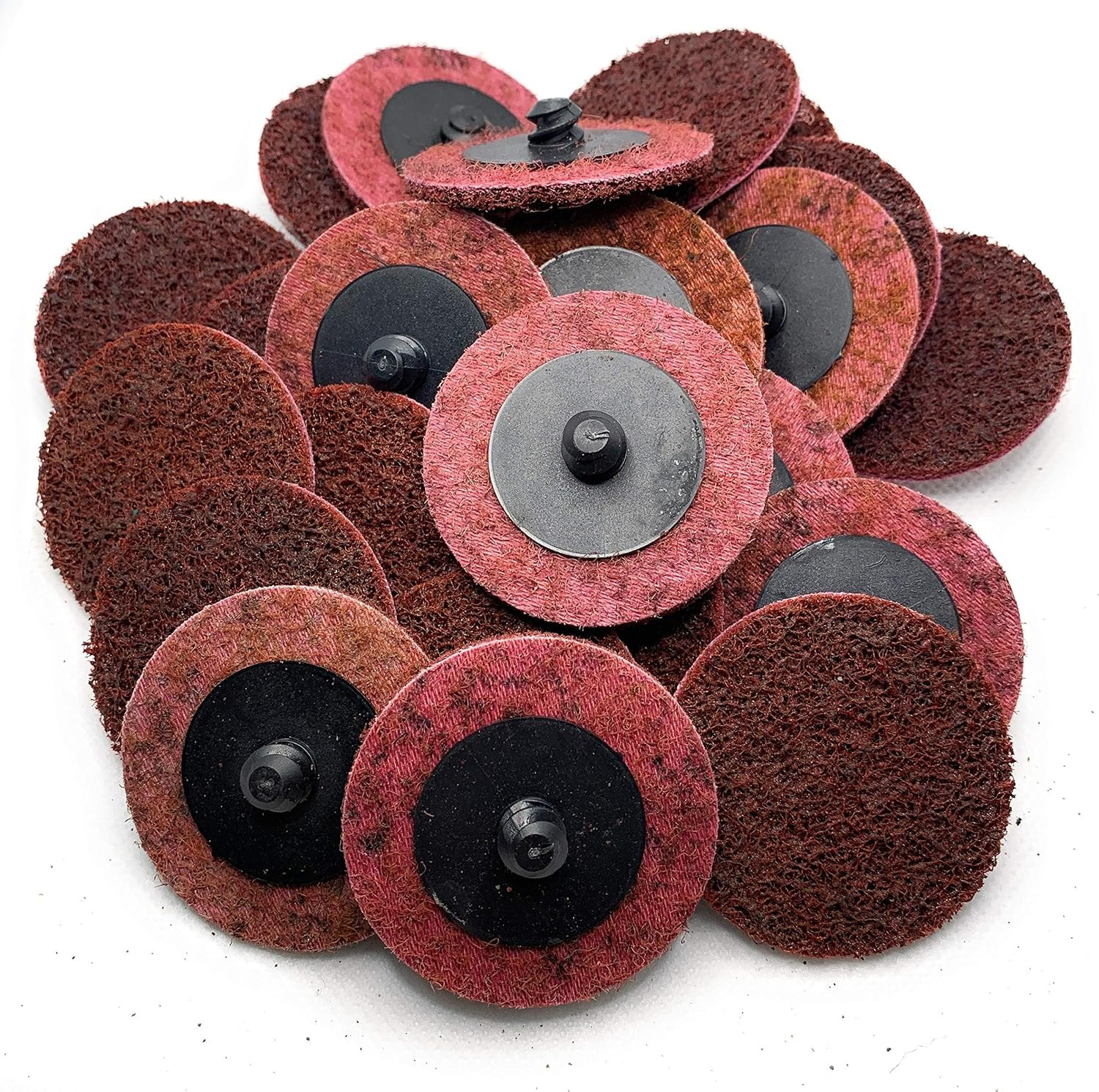 Premium SIGNI R-Type 2 inch Maroon Medium Abrasive Non Woven Nylon Surface Condi