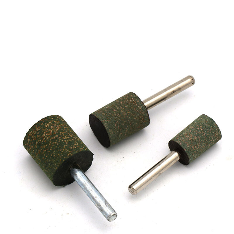 Cylindrical Sesame Grinding Head Jade Polishing Grinder Rotary Tools 6mm Shank