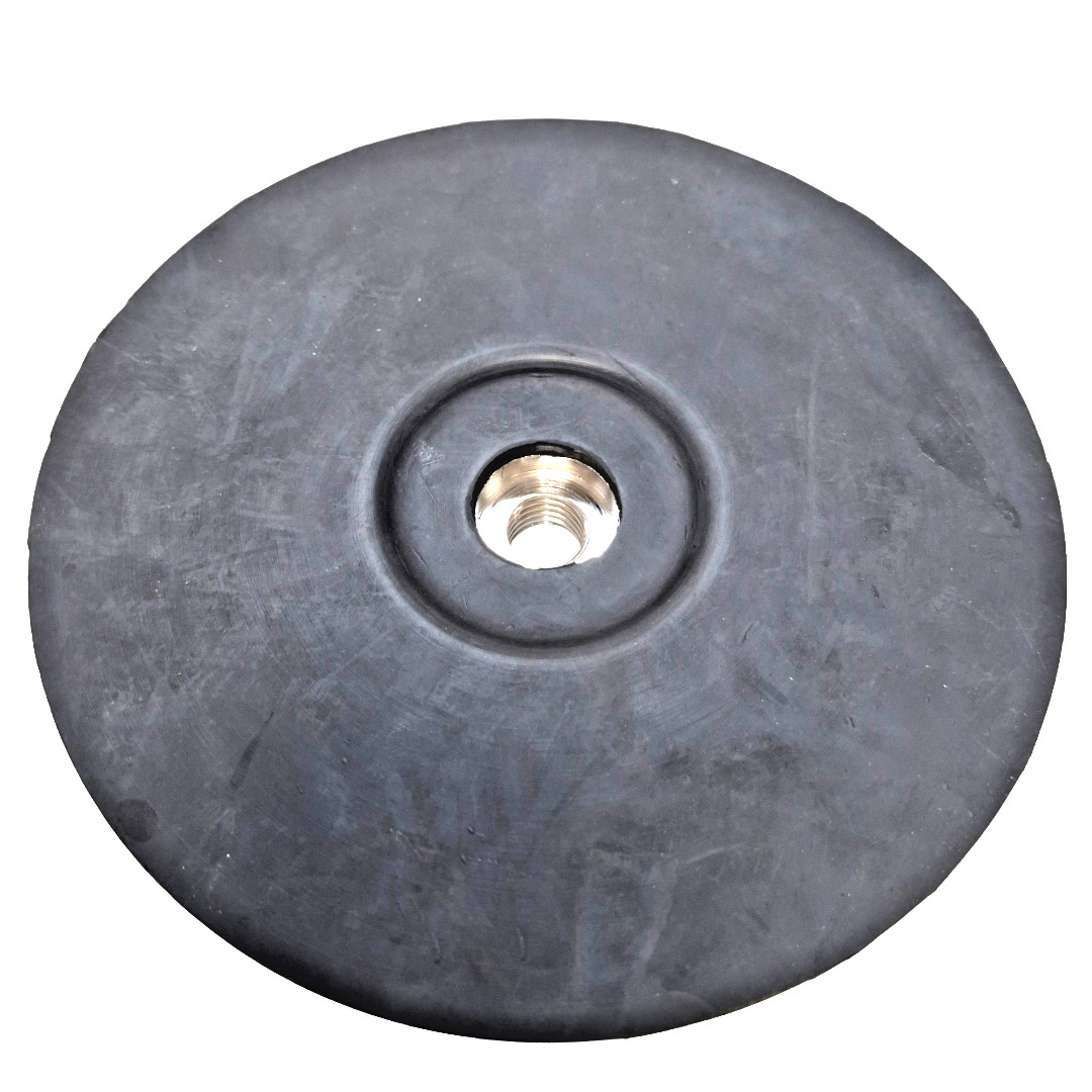 RUBBER BACKING PAD 7″ OAD 1/2″ (20MM) THREAD 8,600-RPM
