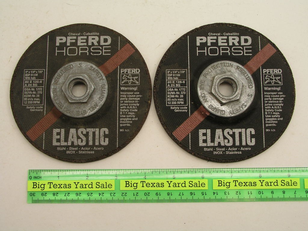 2pcs 5″ Angle Grinder Wheels Pferd