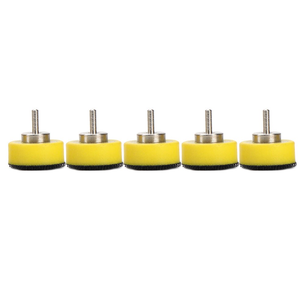 5pcs 1Inch Mini Sanding Discs Hook Loop 25mm For Die Grinder Polishing Pad Tool