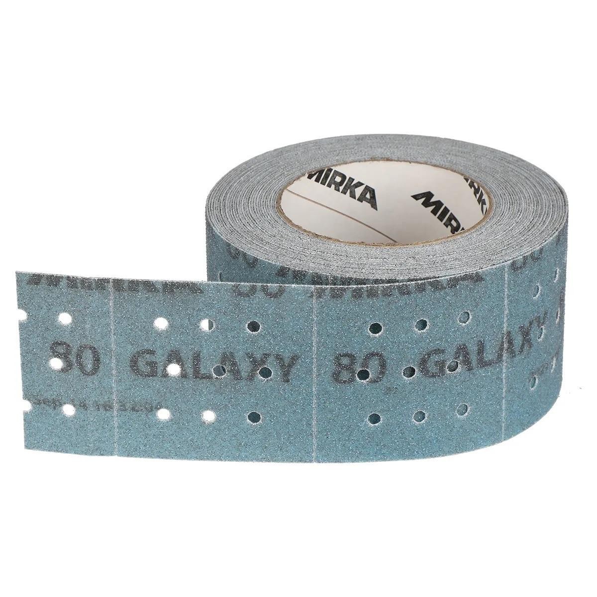 Mirka Galaxy Ceramic 2.75 in x 33.5 ft Perforated Grip Sanding Roll Choose Grit