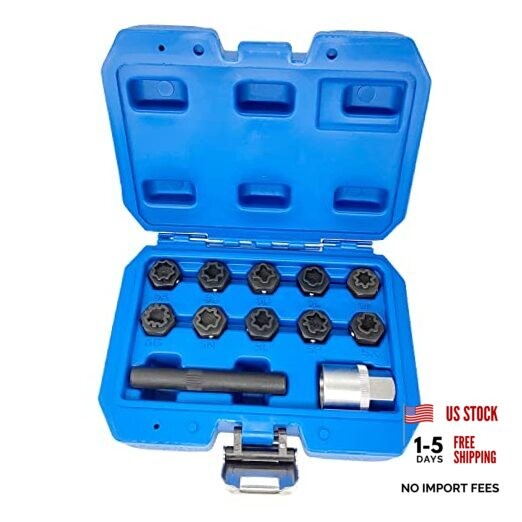 12PCS Wheel Locking Nut Key Kit, Compatible with Mercedes Benz, Wheel Lock Nut