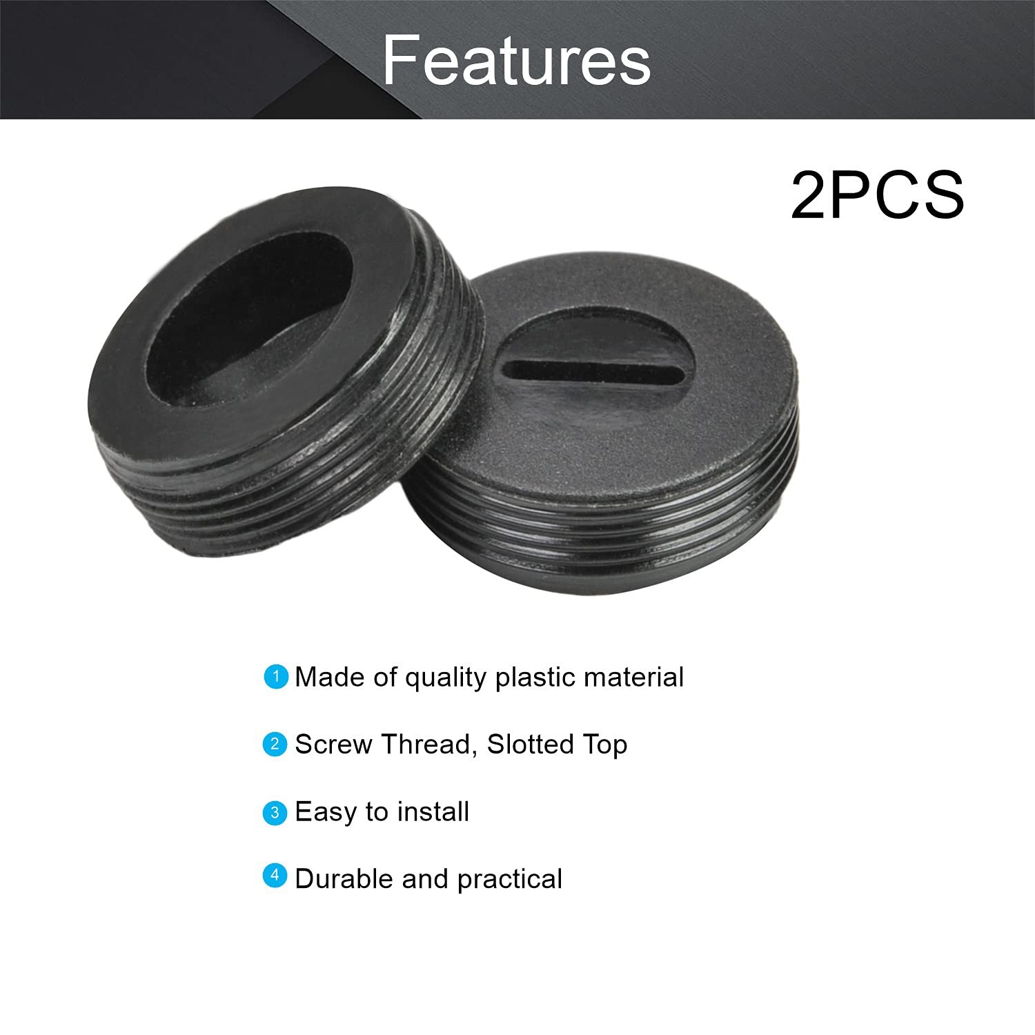 Fielect Carbon Brush Holder Caps 22mm O.D. 7.4mm Thickness Motor Cover…